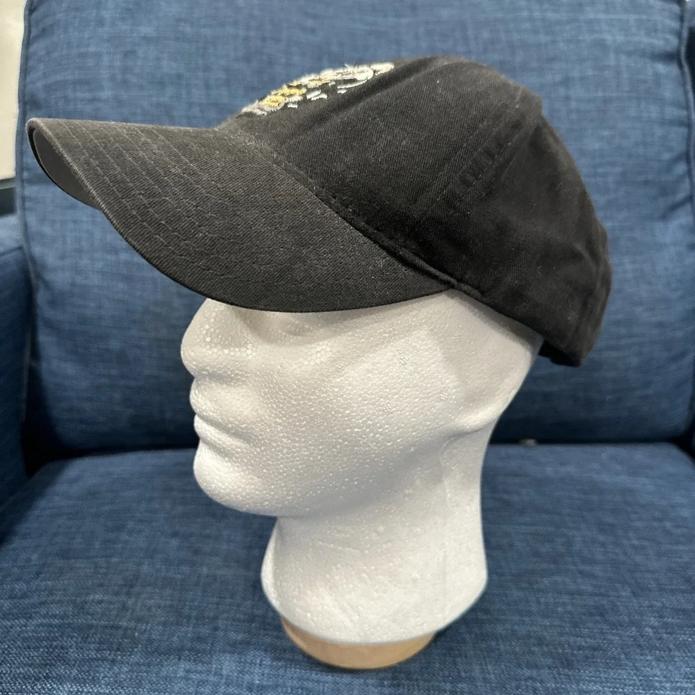 Vintage Jaguar Car Racing Hat Black Snapback Cap Made in USA Tiger Patch Unisex